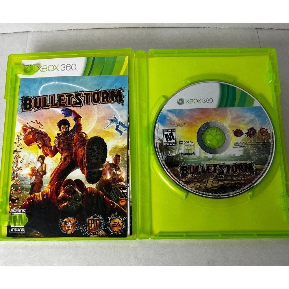 Bulletstorm Epic‎ Edition Xbox 360 EA Games People Can Fly NTSC Complete CIB